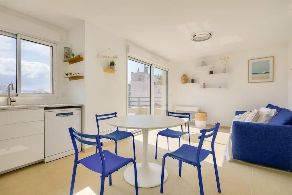T2 Avec Terrasse Et Parking Prive Au Coeur De Nice Dış mekan fotoğraf